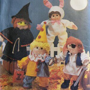 Vintage Simplicity Crafts Doll Clothing Pattern #7116